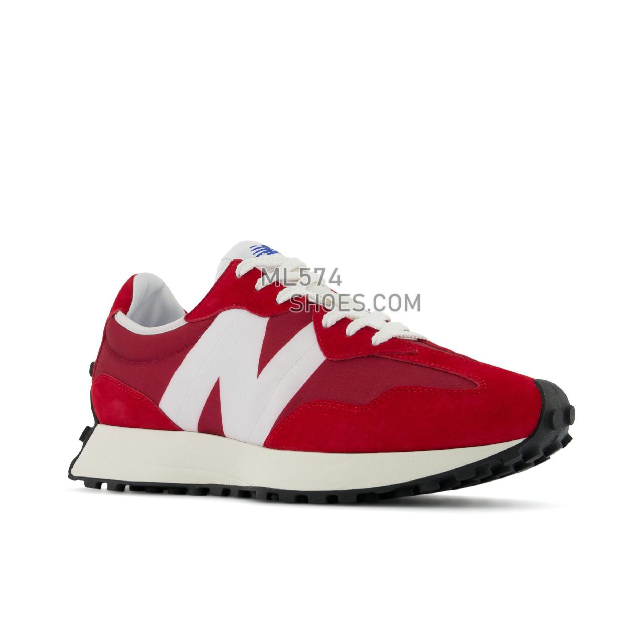 New Balance 327 - Men's Sport Style Sneakers - Nb Scarlet with Team Red - MS327LD1