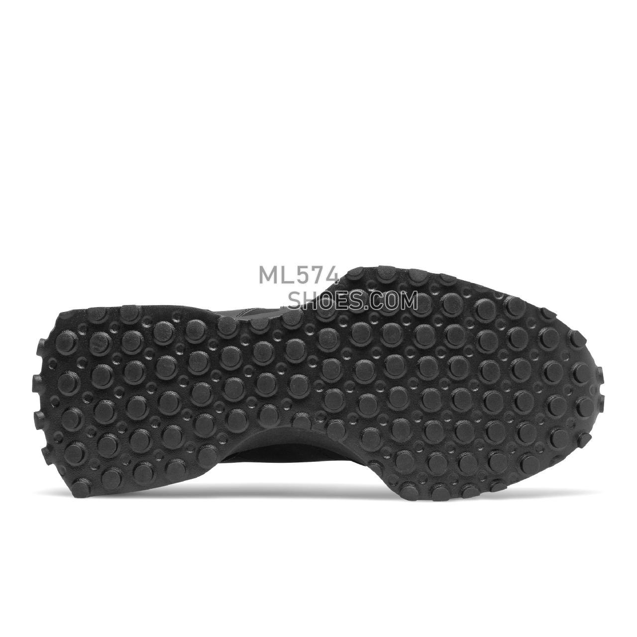 New Balance 327 - Unisex Men's Women's Sport Style Sneakers - Black - MS327LX1