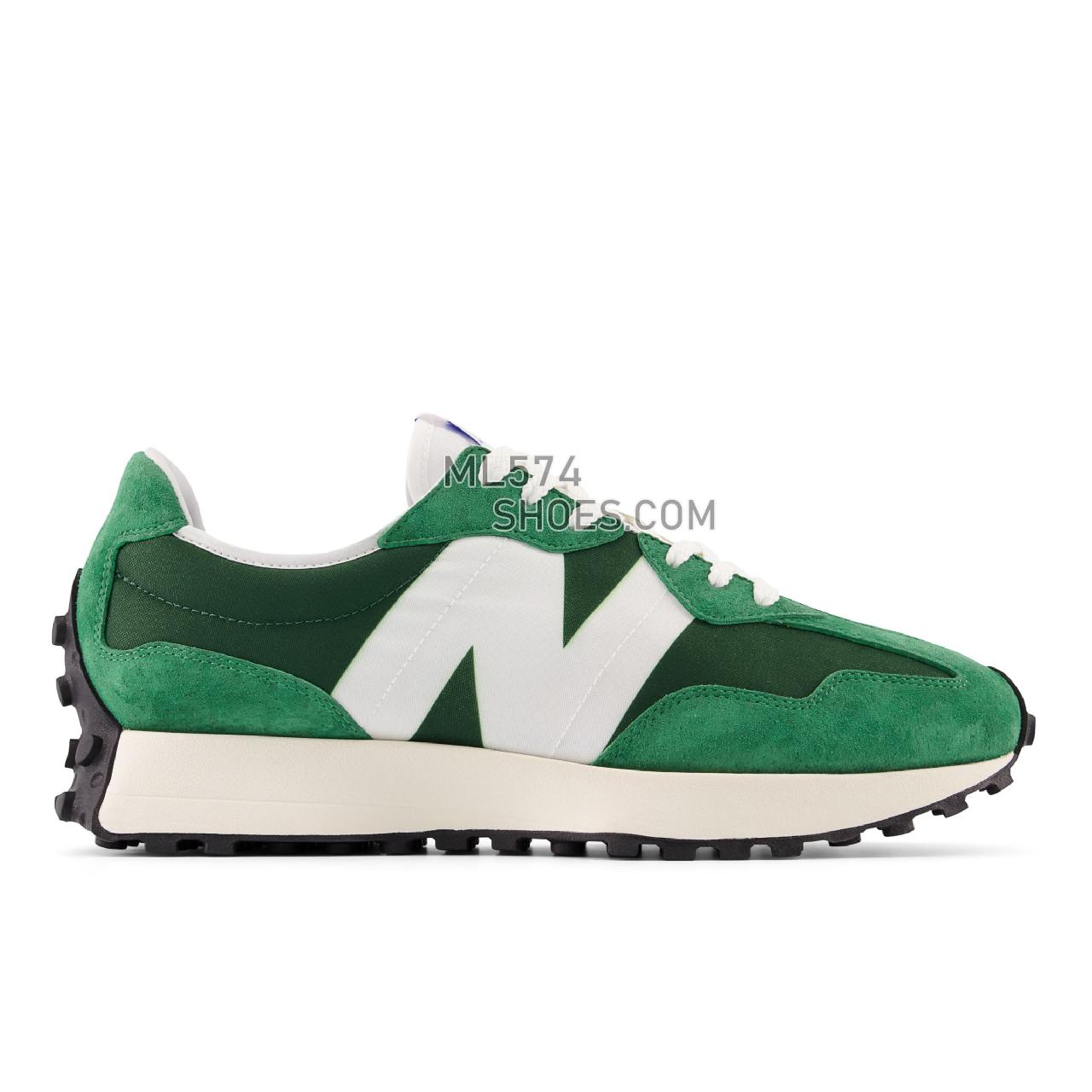 New Balance 327 - Men's Sport Style Sneakers - Varsity Green with Team Forest Green - MS327LG1
