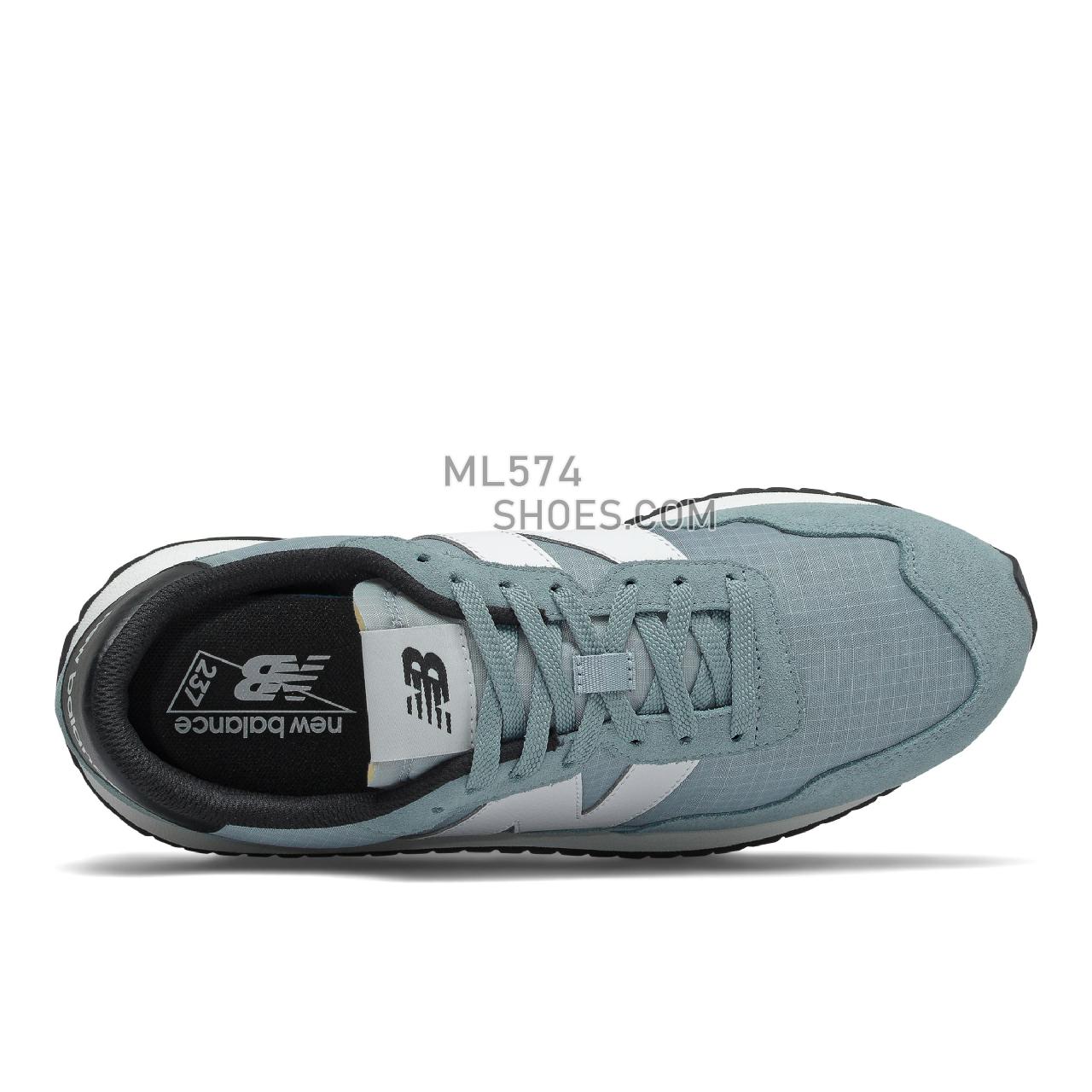 New Balance 237 - Men's Sport Style Sneakers - Slate with Light Slate - MS237UE1