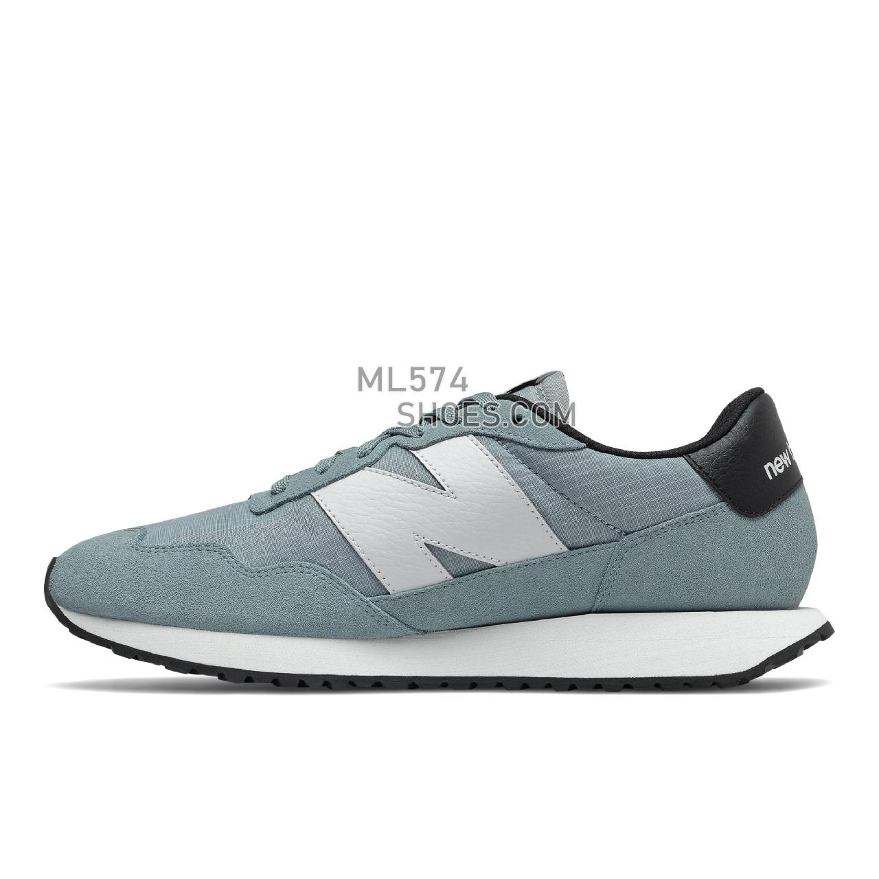 New Balance 237 - Men's Sport Style Sneakers - Slate with Light Slate - MS237UE1