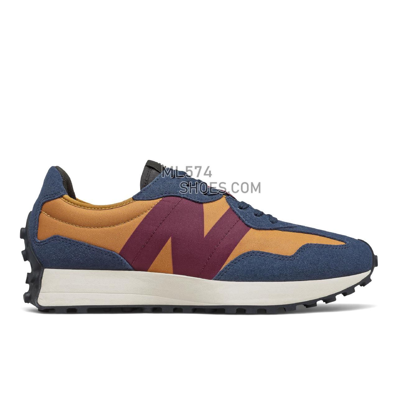 New Balance 327 - Men's Sport Style Sneakers - Natural Indigo with Faded Workwear - MS327TA