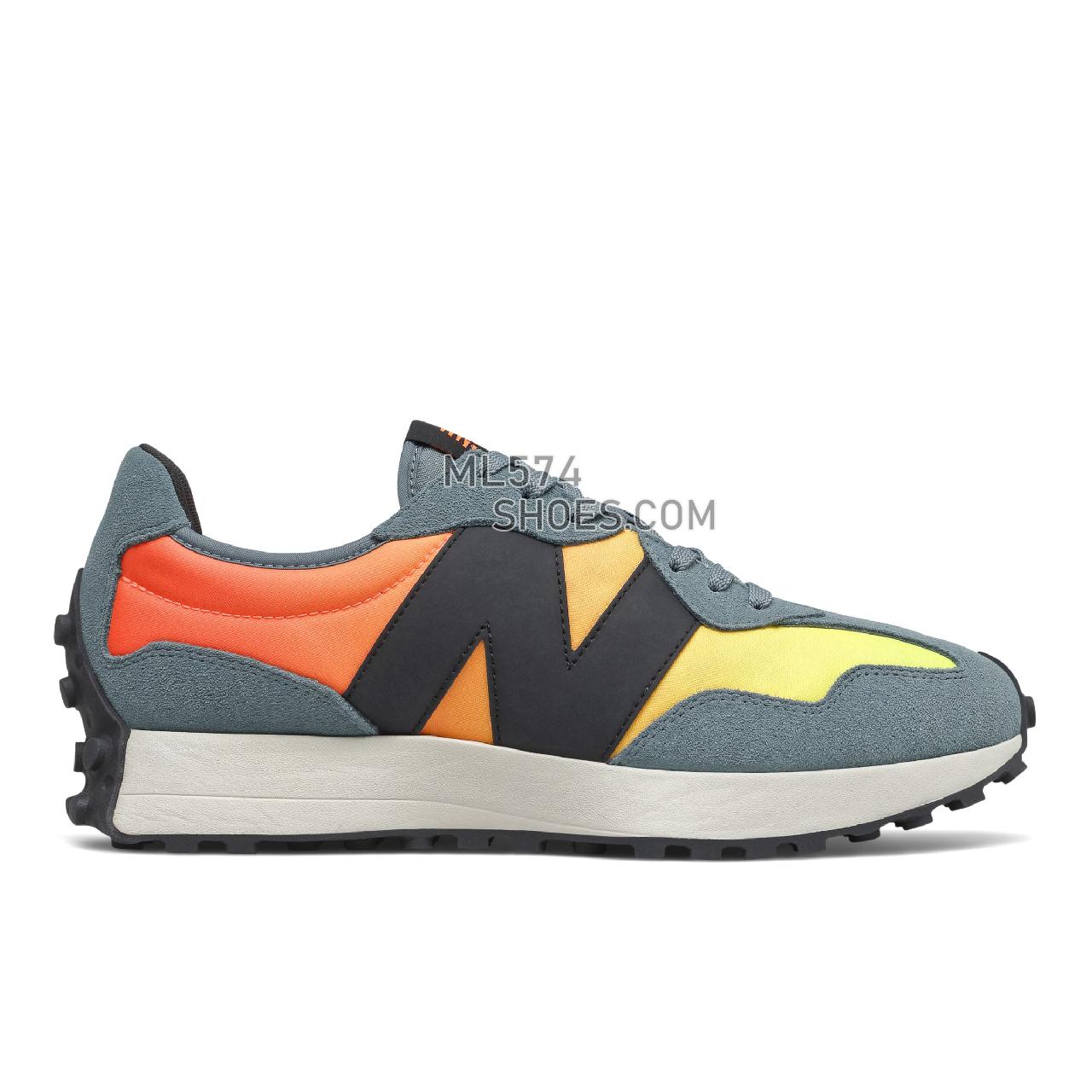 New Balance 327 - Men's Sport Style Sneakers - Citrus Punch with Cyclone - MS327SC