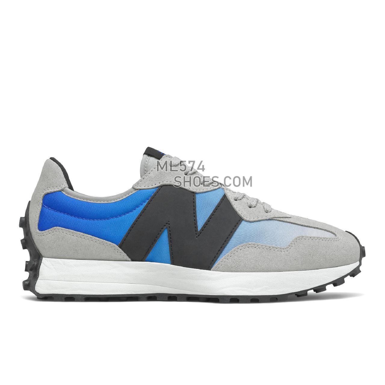 New Balance 327 - Men's Sport Style Sneakers - Cobalt with Light Aluminum - MS327SD