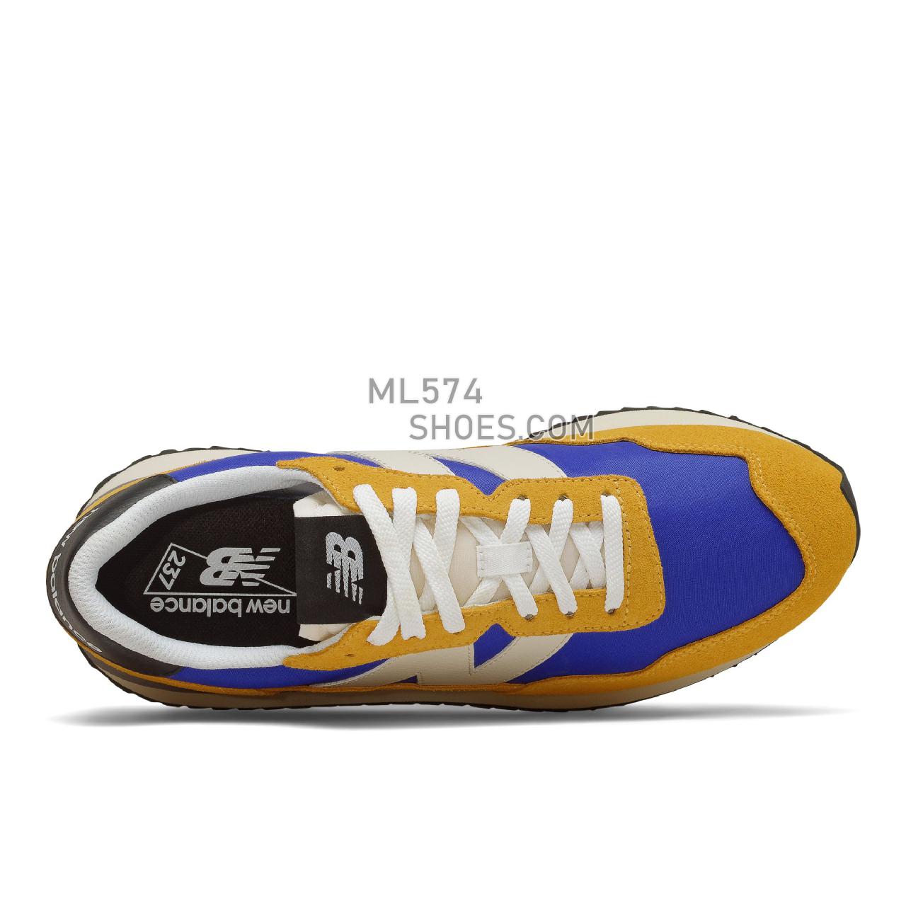 New Balance 237 - Men's Sport Style Sneakers - Cobalt with Aspen - MS237AA