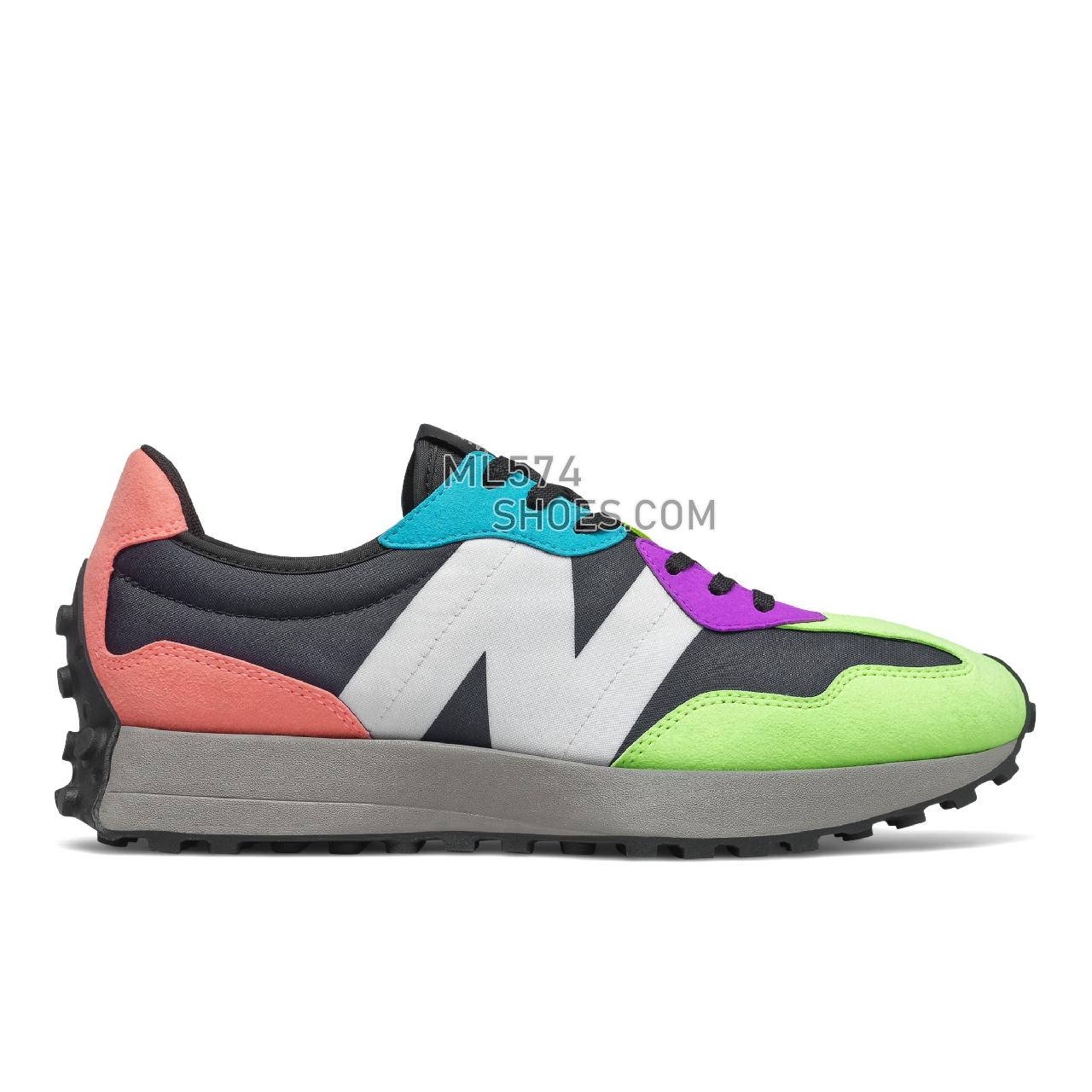 New Balance 327 - Men's Sport Style Sneakers - Paradise Pink with Black - MS327EA