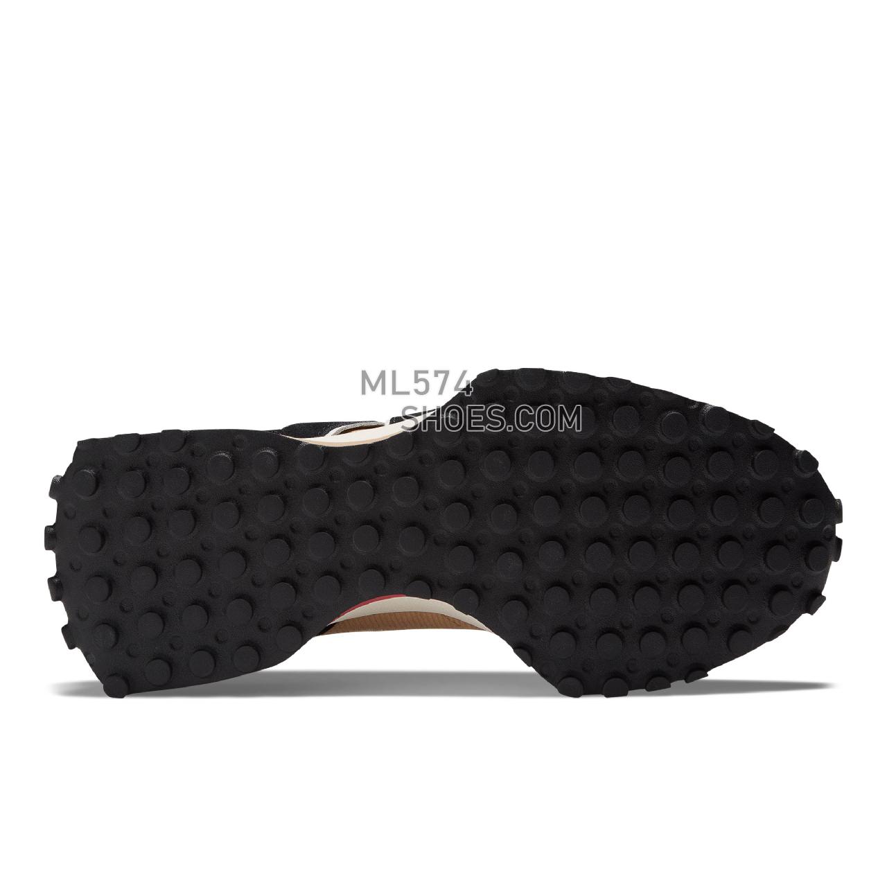 New Balance 327 - Unisex Men's Women's Sport Style Sneakers - Black with Workwear - U327CNP