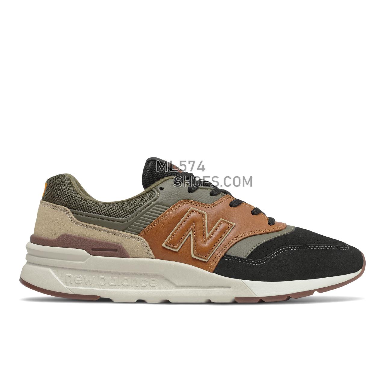 New Balance 997H - Men's Classic Sneakers - Workwear with Black - CM997HWD