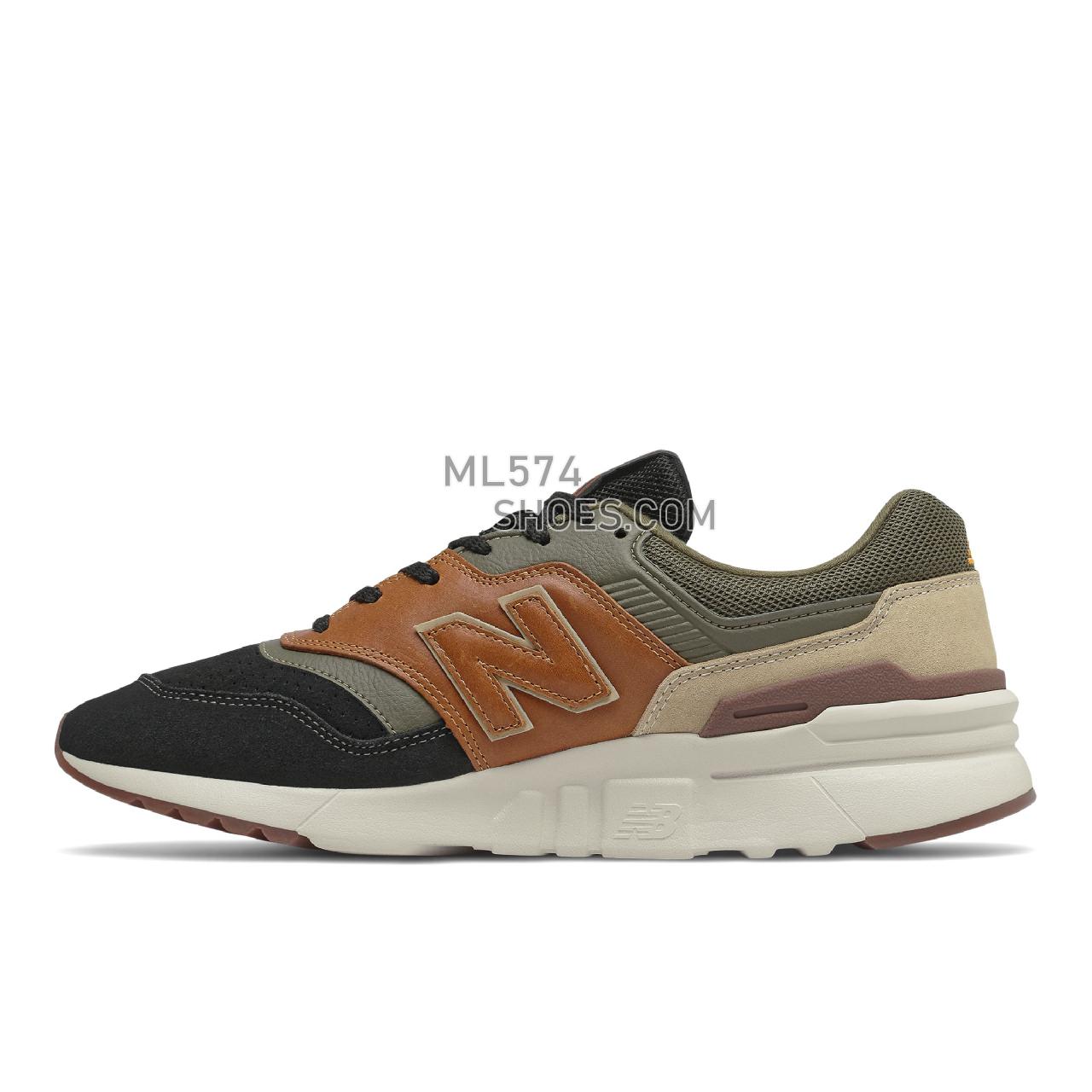 New Balance 997H - Men's Classic Sneakers - Workwear with Black - CM997HWD