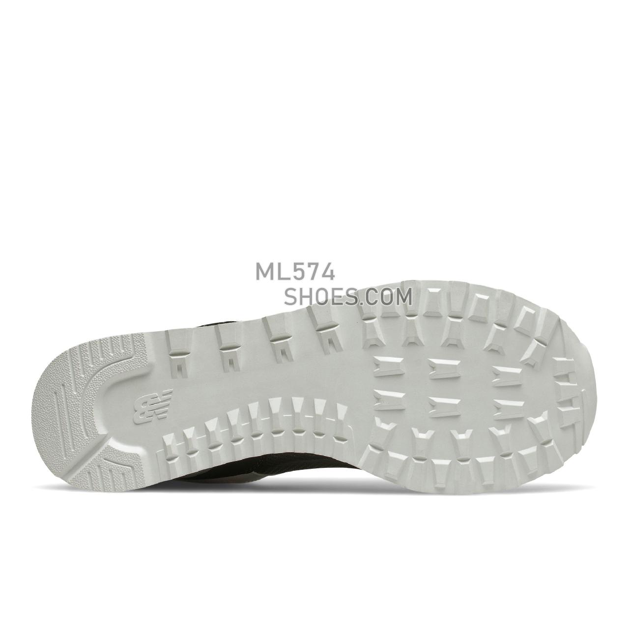 New Balance 574 - Men's Classic Sneakers - Black with Sugar Melon - ML574IL2