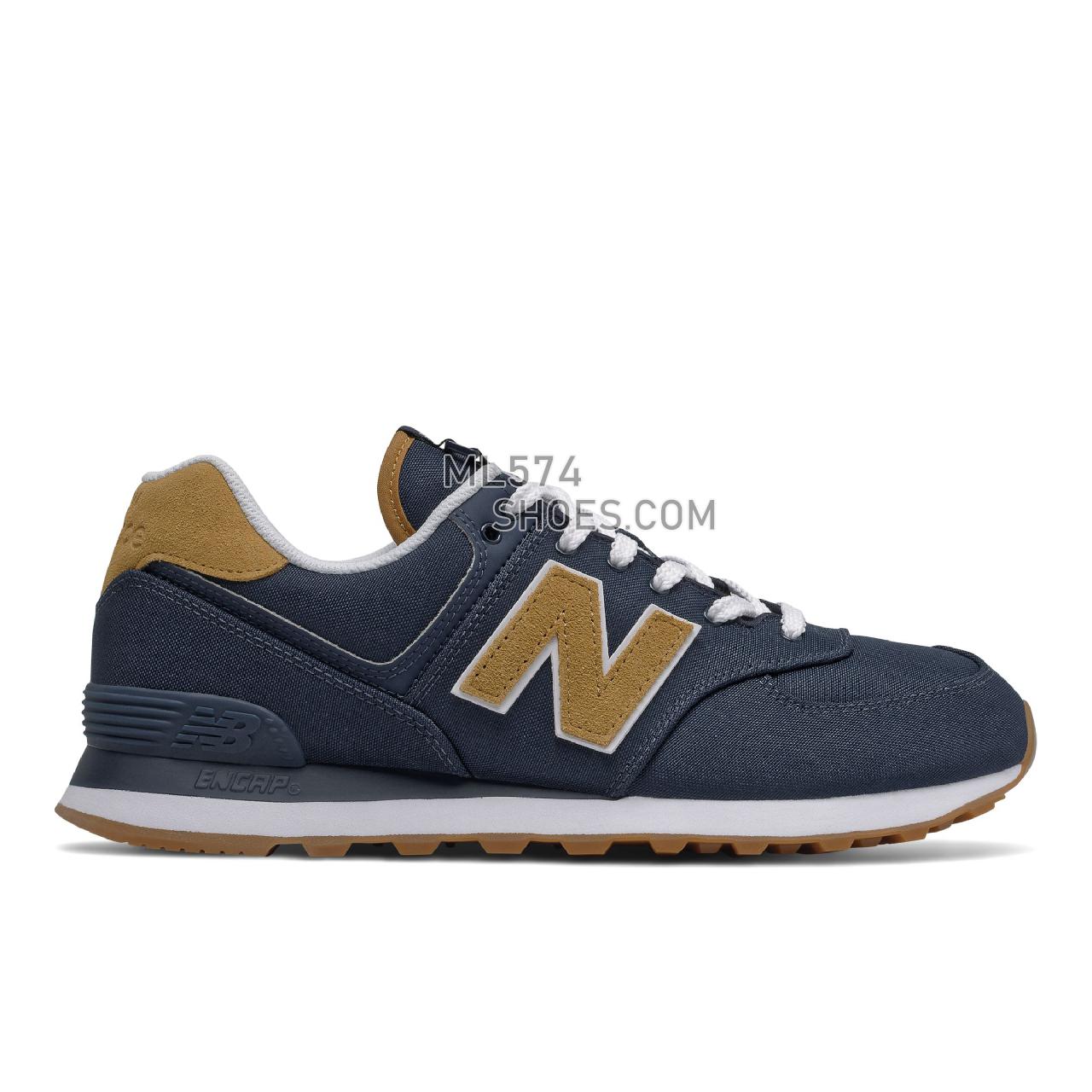 New Balance 574v2 - Men's Classic Sneakers - Natural Indigo with Workwear - ML574BC2