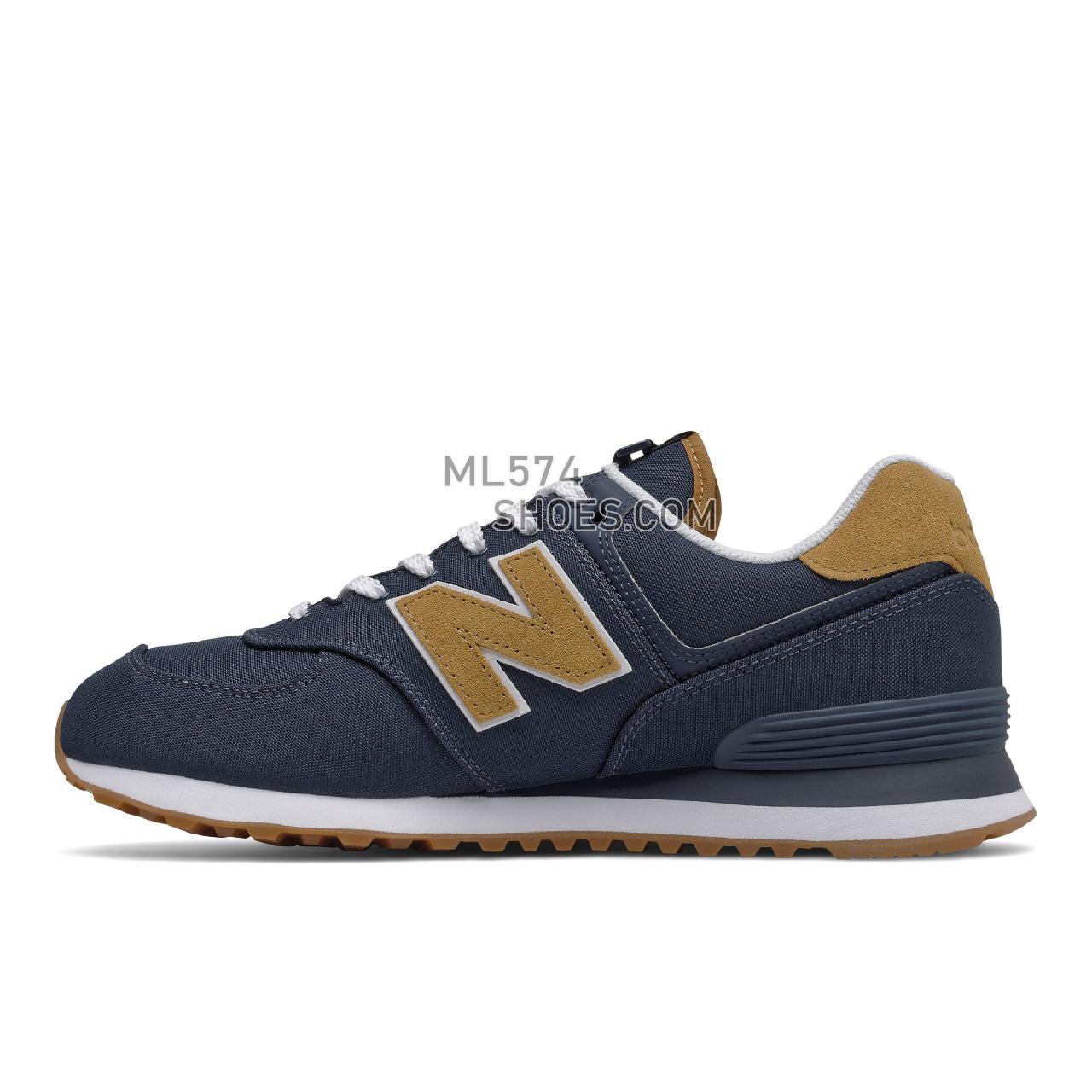 New Balance 574v2 - Men's Classic Sneakers - Natural Indigo with Workwear - ML574BC2
