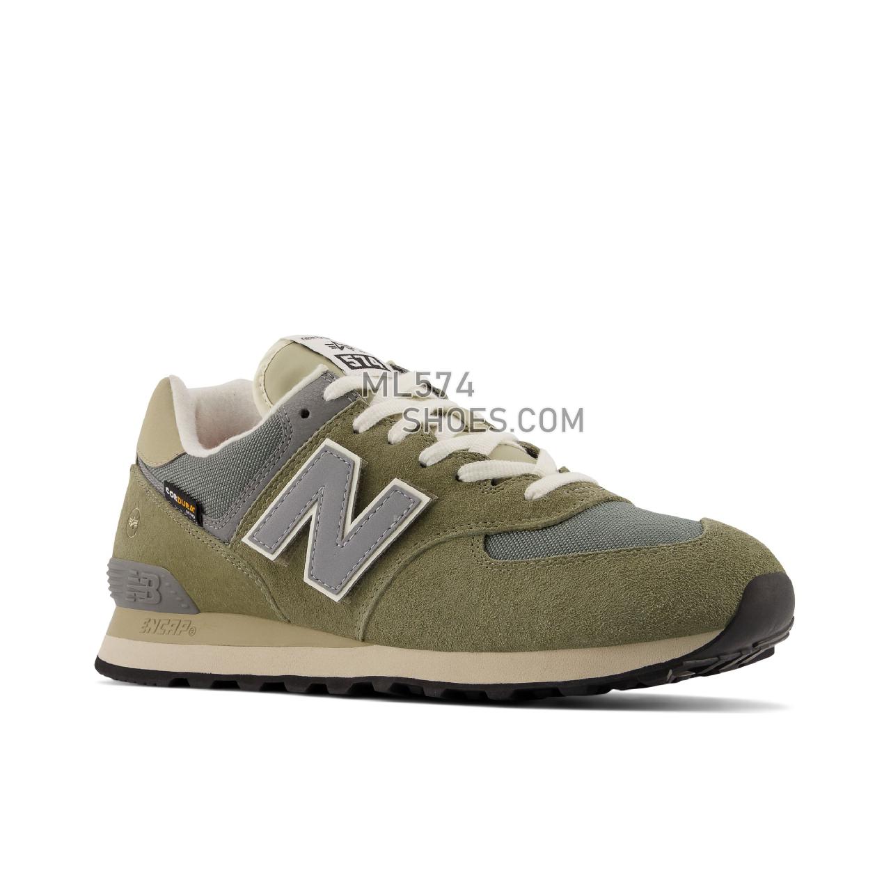 New Balance Alpha Industries 574v2 - Men's Classic Sneakers - Vetiver with Sedona Sage and Covert Green - ML574AI2
