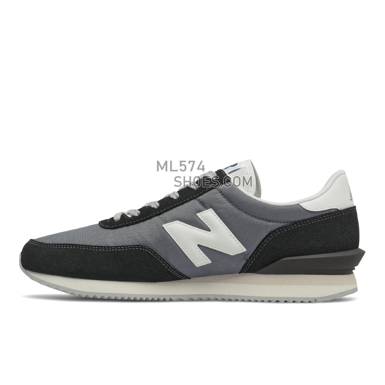 New Balance 720 - Unisex Men's Women's Classic Sneakers - Black with Nb White - UL720MU1