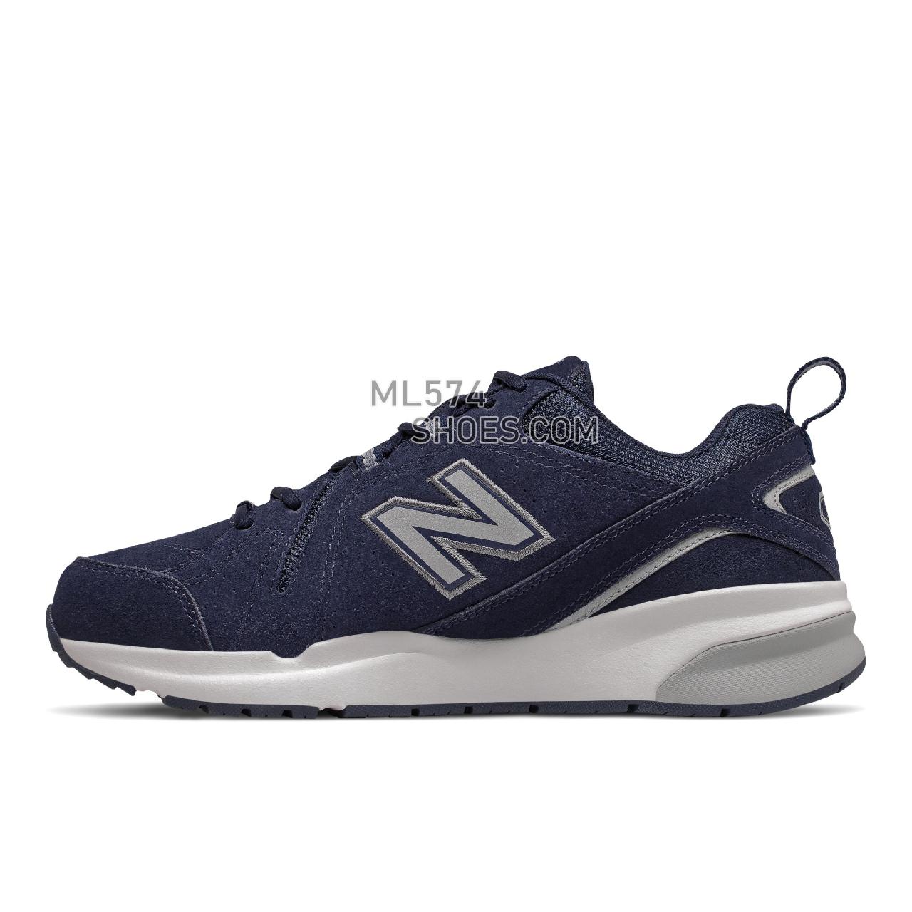 New Balance 608v5 - Men's Cross-Training - Pigment with Gunmetal and Silver Metallic - MX608UN5