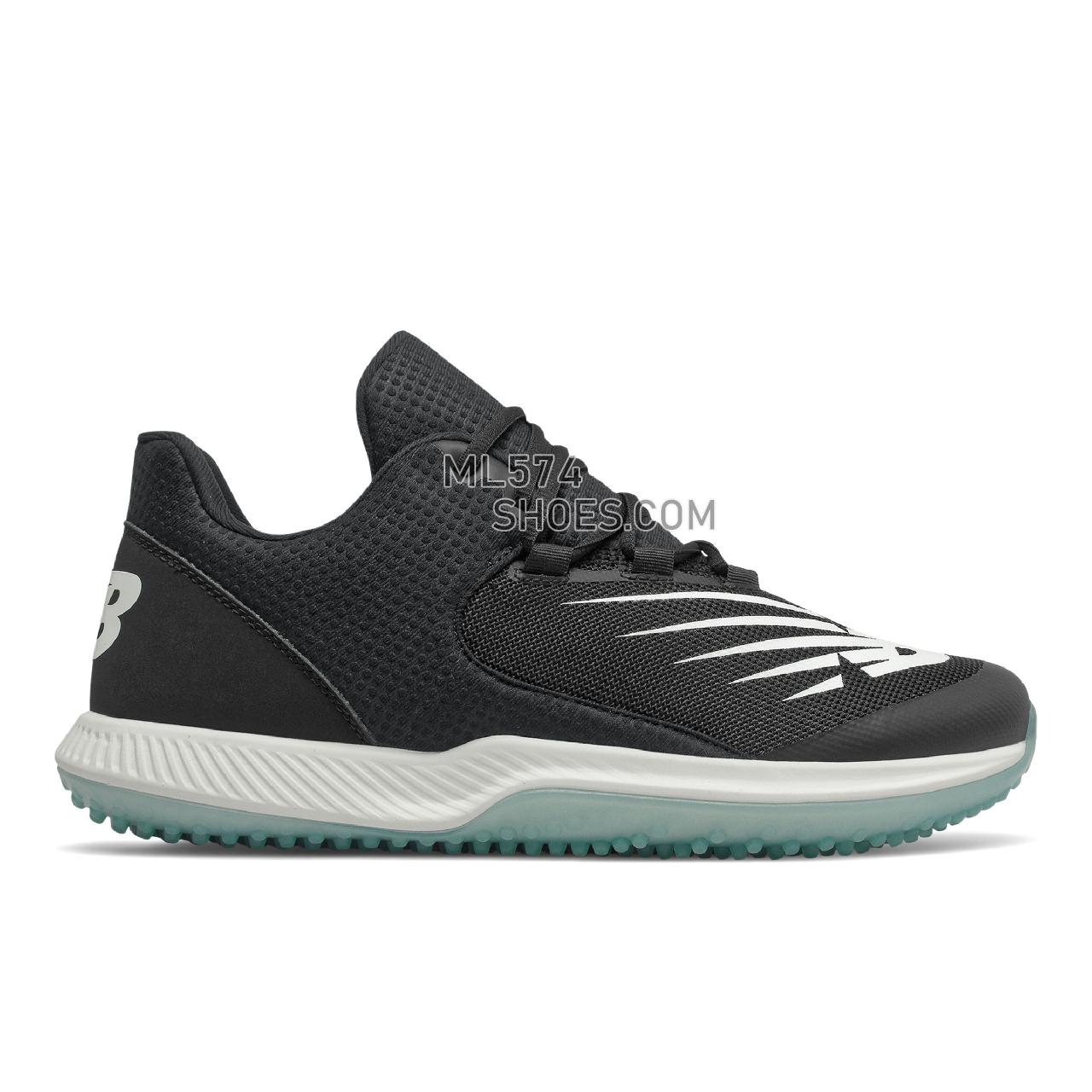 New Balance FuelCell 4040 v6 Turf Trainer - Men's Baseball Turf - Black with White - T4040BK6