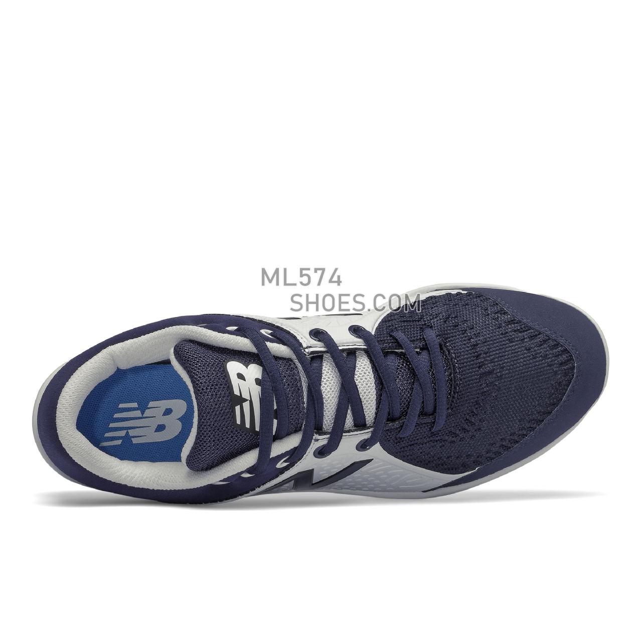 New Balance Fresh Foam 3000 v5 Metal - Men's Mid-Cut Baseball Cleats - Navy with White - L3000TN5