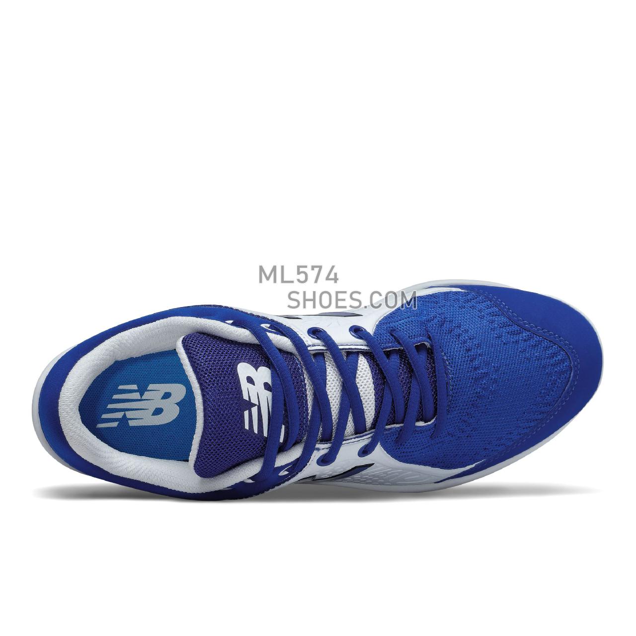 New Balance Fresh Foam 3000 v5 Metal - Men's Mid-Cut Baseball Cleats - Royal with White - L3000TB5