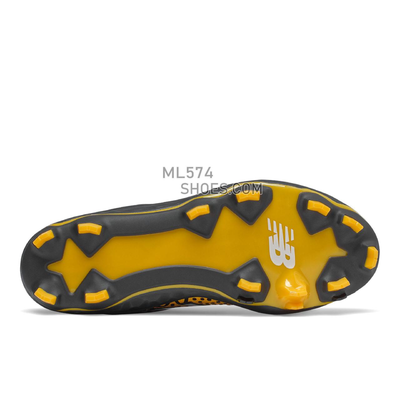 New Balance Fresh Foam 3000 v5 Molded - Men's Mid-Cut Baseball Cleats - Yellow with Black - PL3000Y5