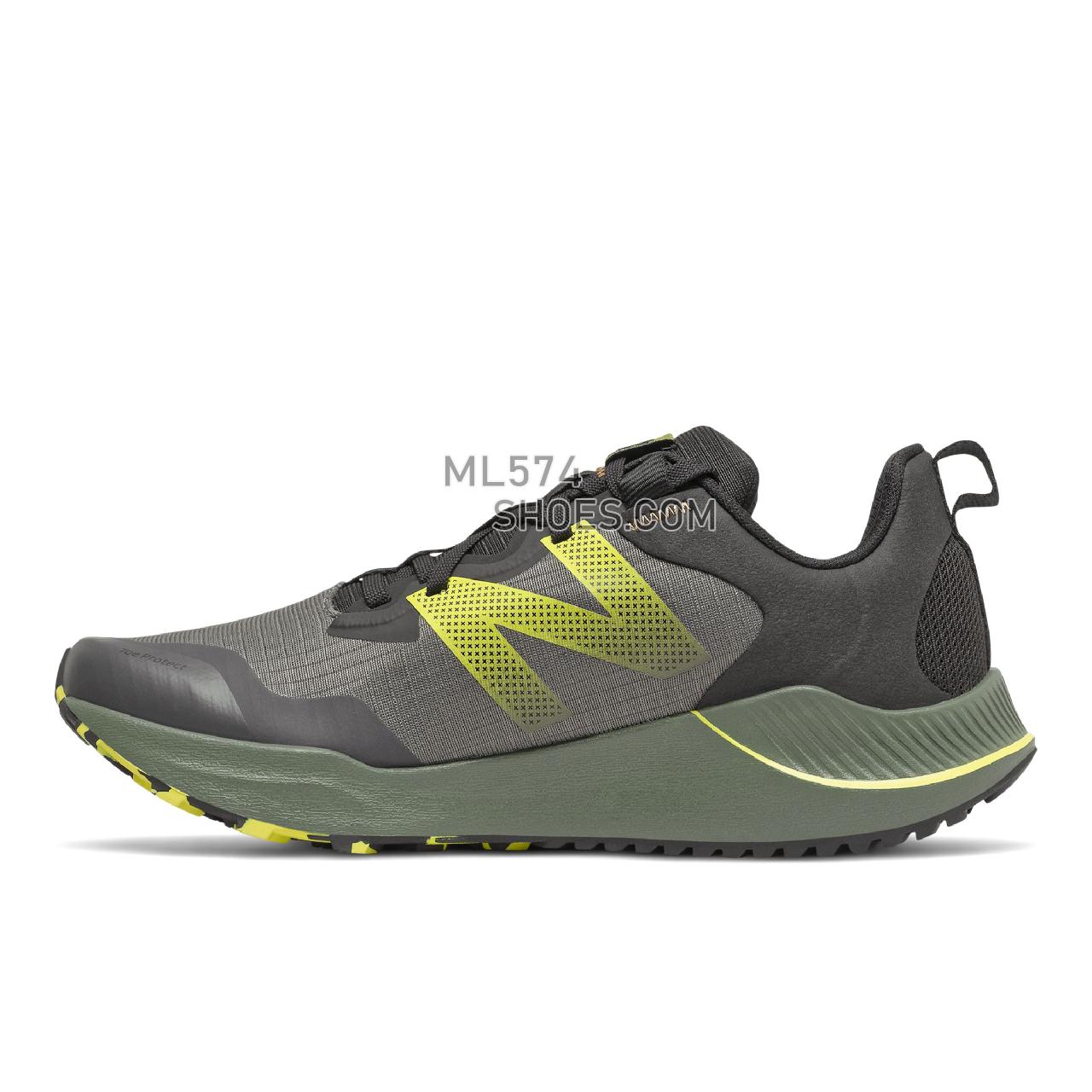 New Balance DynaSoft Nitrel v4 - Men's Trail Running - Magnet with Norway Spruce - MTNTRMG4