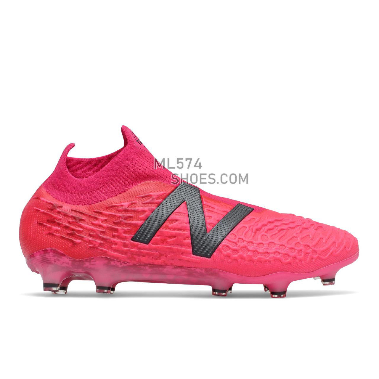 New Balance Tekela V3+ Pro FG - Men's Soccer - Alpha Pink with Horizon - MST1FP35