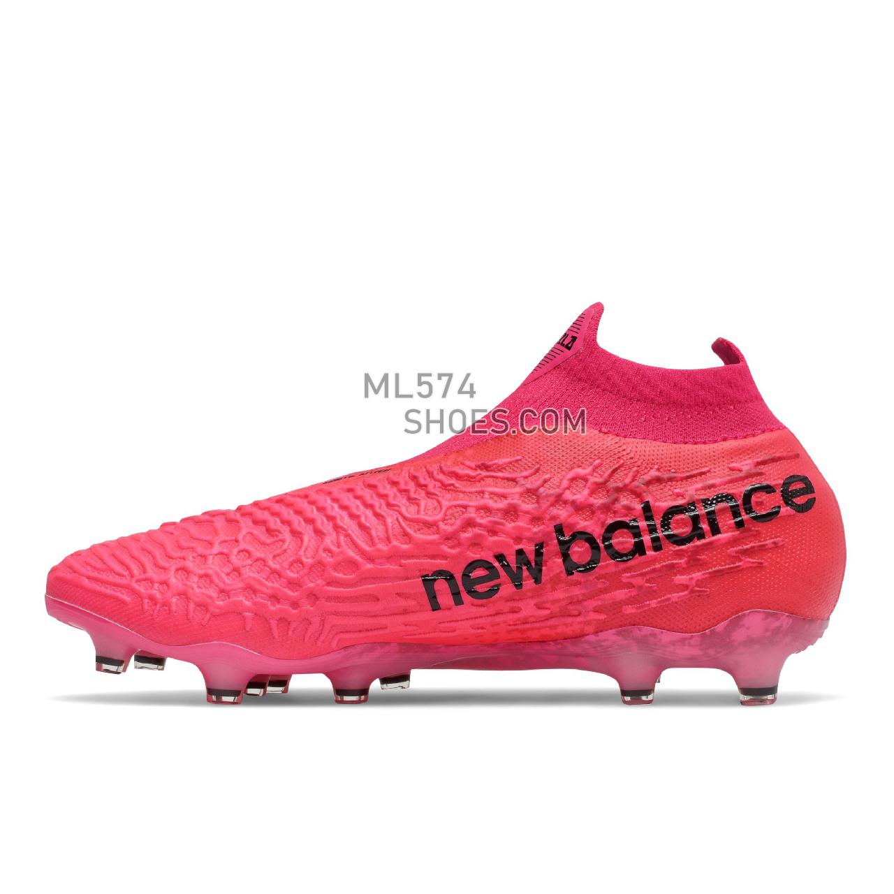 New Balance Tekela V3+ Pro FG - Men's Soccer - Alpha Pink with Horizon - MST1FP35
