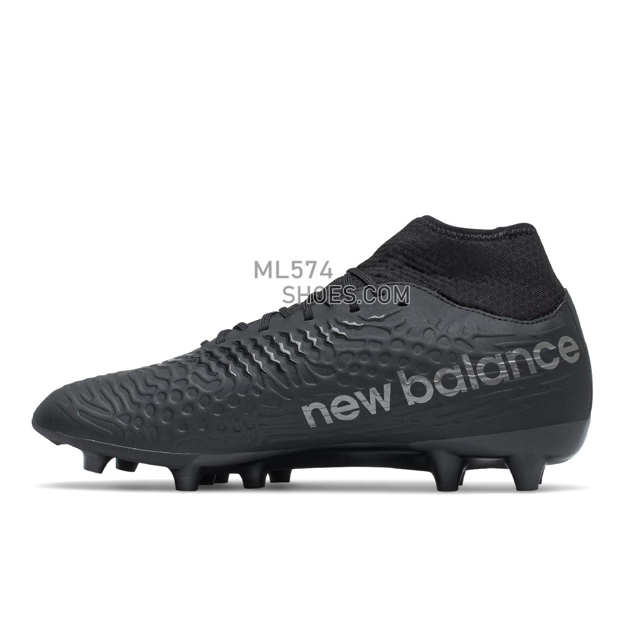 New Balance Tekela V3+ Magique FG - Men's Soccer - Black with Silver - MST3FB35