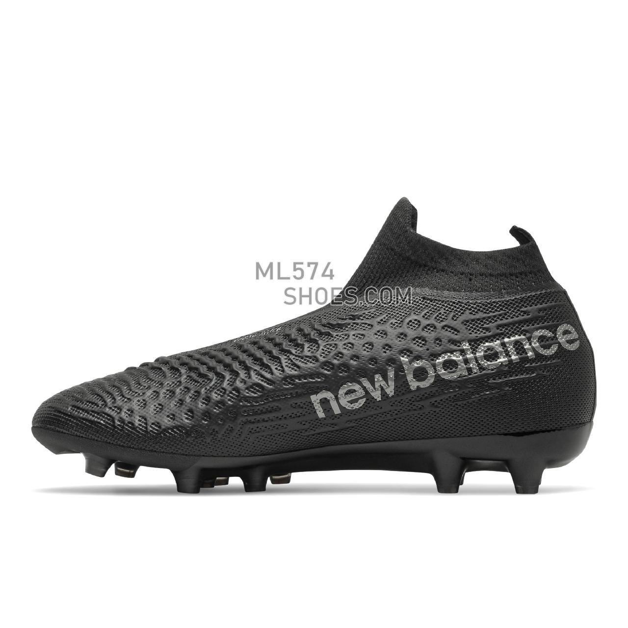 New Balance Tekela V3+ Magia FG - Men's Soccer - Black with Silver - MST2FB35