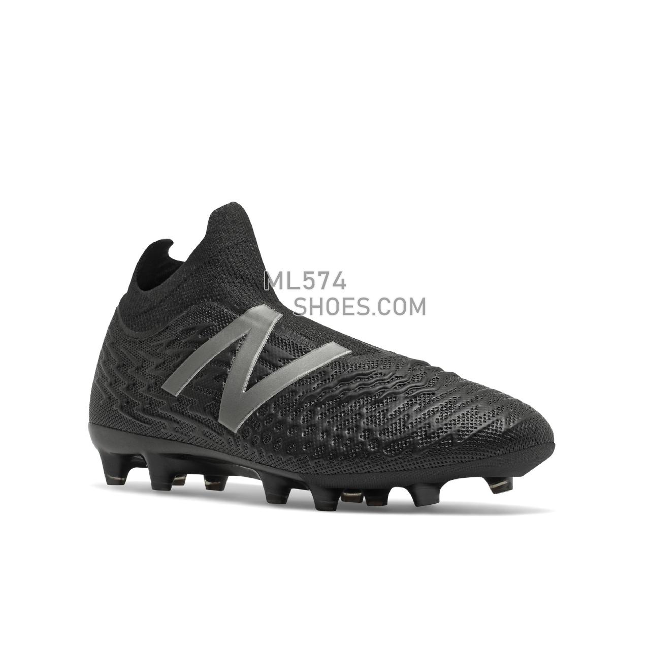 New Balance Tekela V3+ Magia FG - Men's Soccer - Black with Silver - MST2FB35