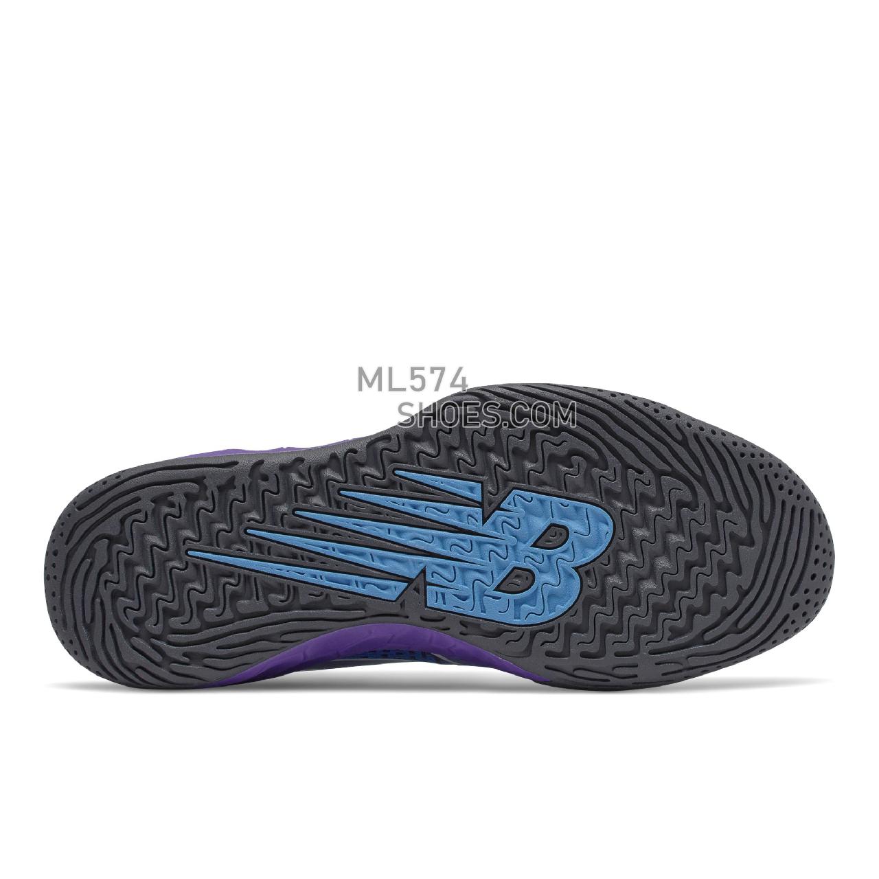 New Balance Fresh Foam X Lav V2 - Men's Tennis - Helium with Deep Violet - MCHLAVH2