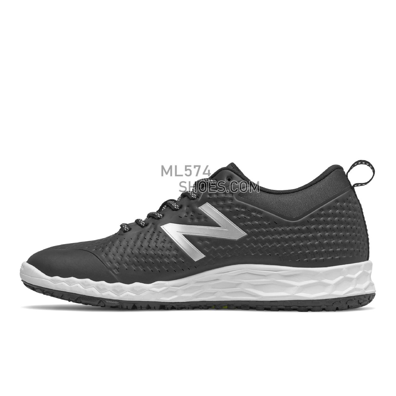 New Balance 806v1 - Men's Work - Black with Silver Metallic and White - MID806W1