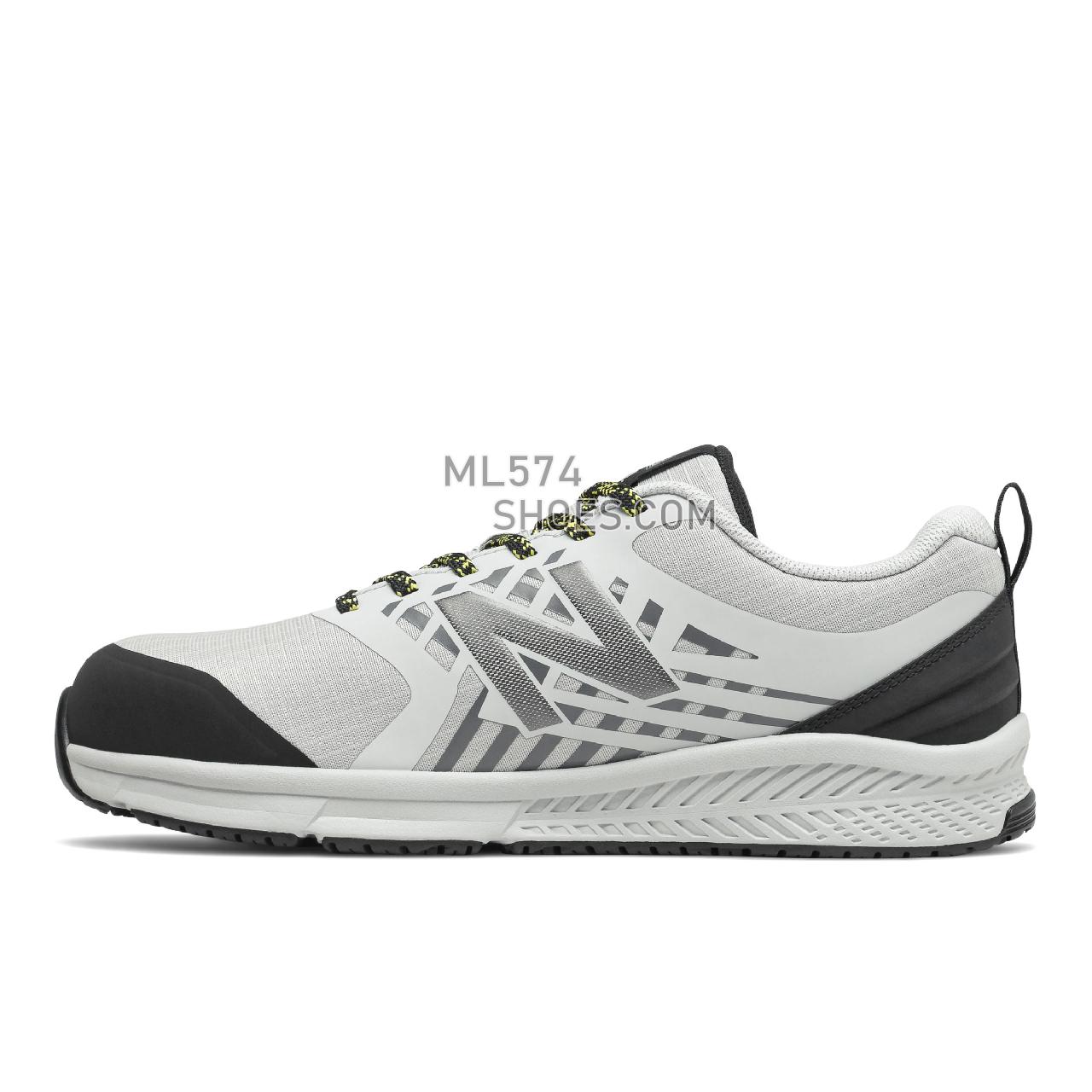 New Balance 412 ESD - Men's Work - Summer Fog with Black and Citra Yellow - MID412SS