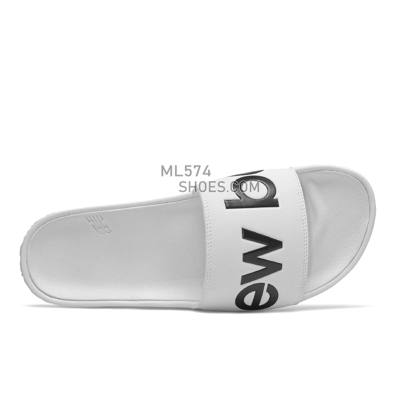 New Balance 200 - Men's Sandals - White with Black - SMF200WT