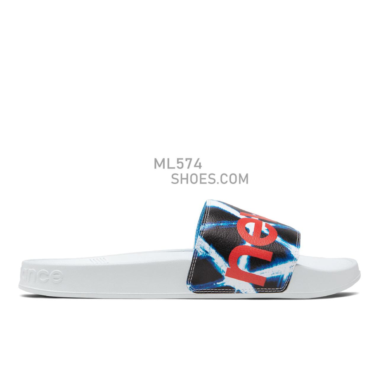 New Balance 200 - Men's Sandals - White with Red and Blue - SMF200VP