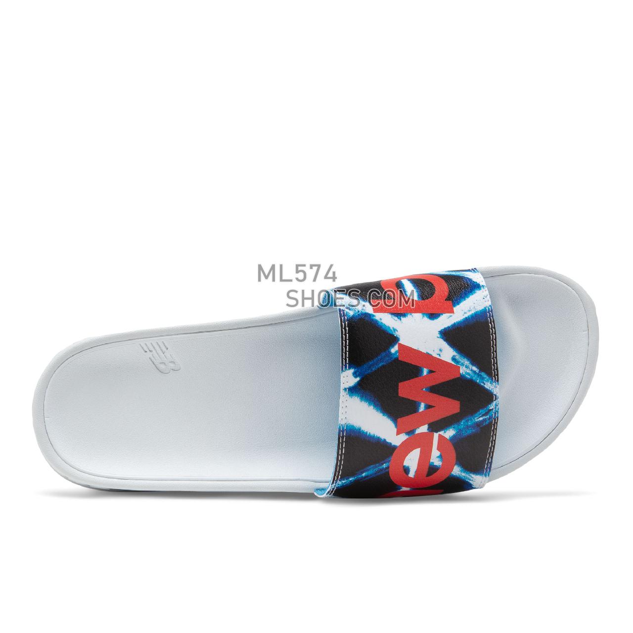 New Balance 200 - Men's Sandals - White with Red and Blue - SMF200VP