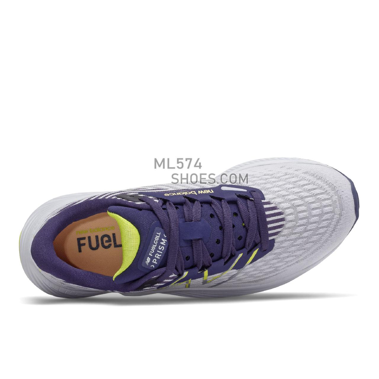 New Balance FuelCell Prism v2 - Women's Stability Running - Silent Grey with Night Tide - WFCPZLM2