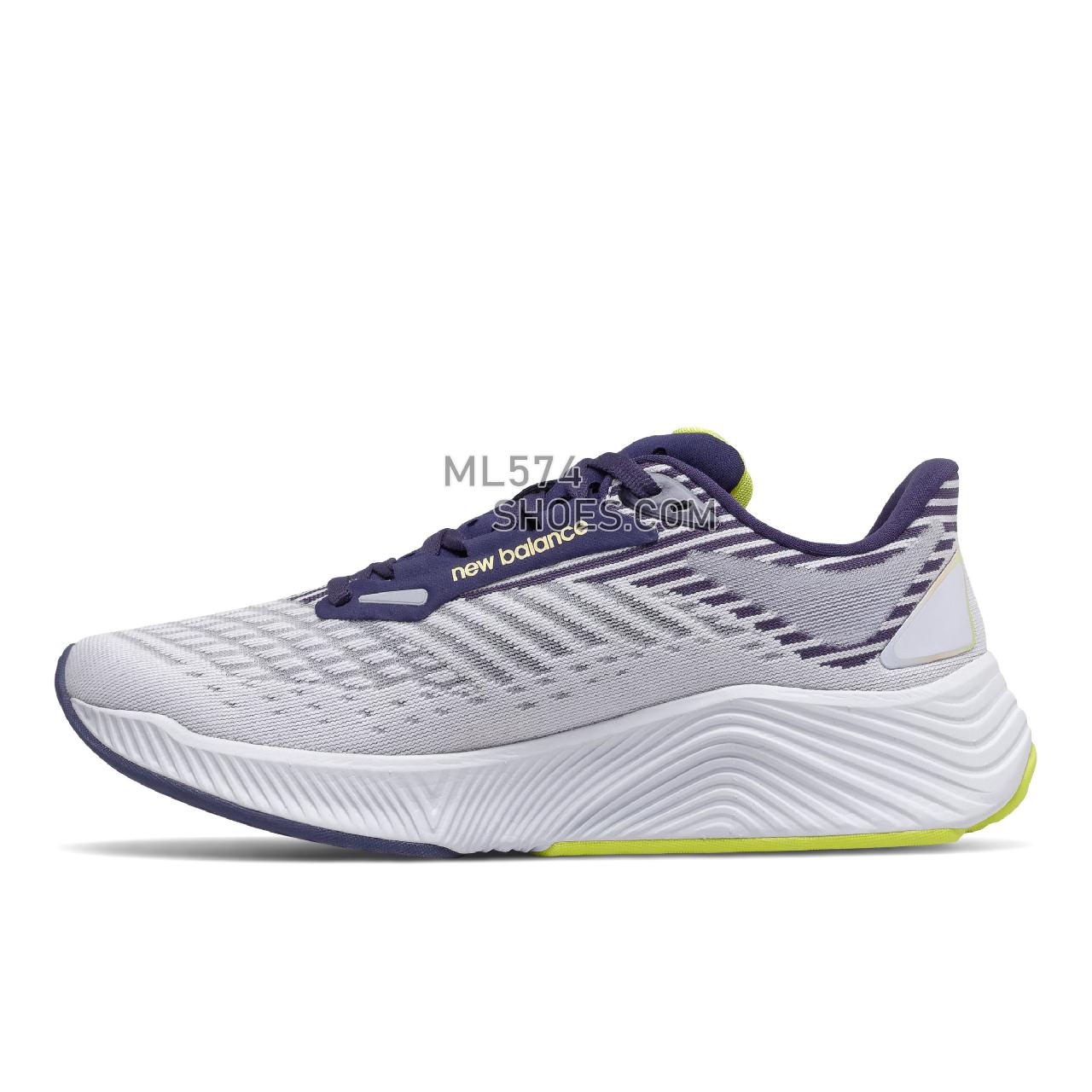 New Balance FuelCell Prism v2 - Women's Stability Running - Silent Grey with Night Tide - WFCPZLM2