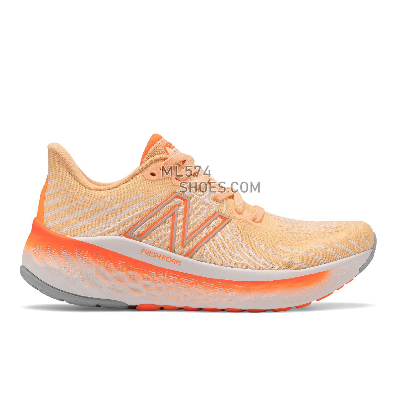 New Balance Fresh Foam X Vongo v5 - Women's Stability Running - Light Mango with Arctic Fox - WVNGOBM5