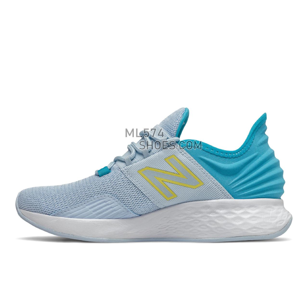 New Balance Fresh Foam Roav - Women's Neutral Running - Uv Glo with Virtual Sky and First Light - WROAVCU