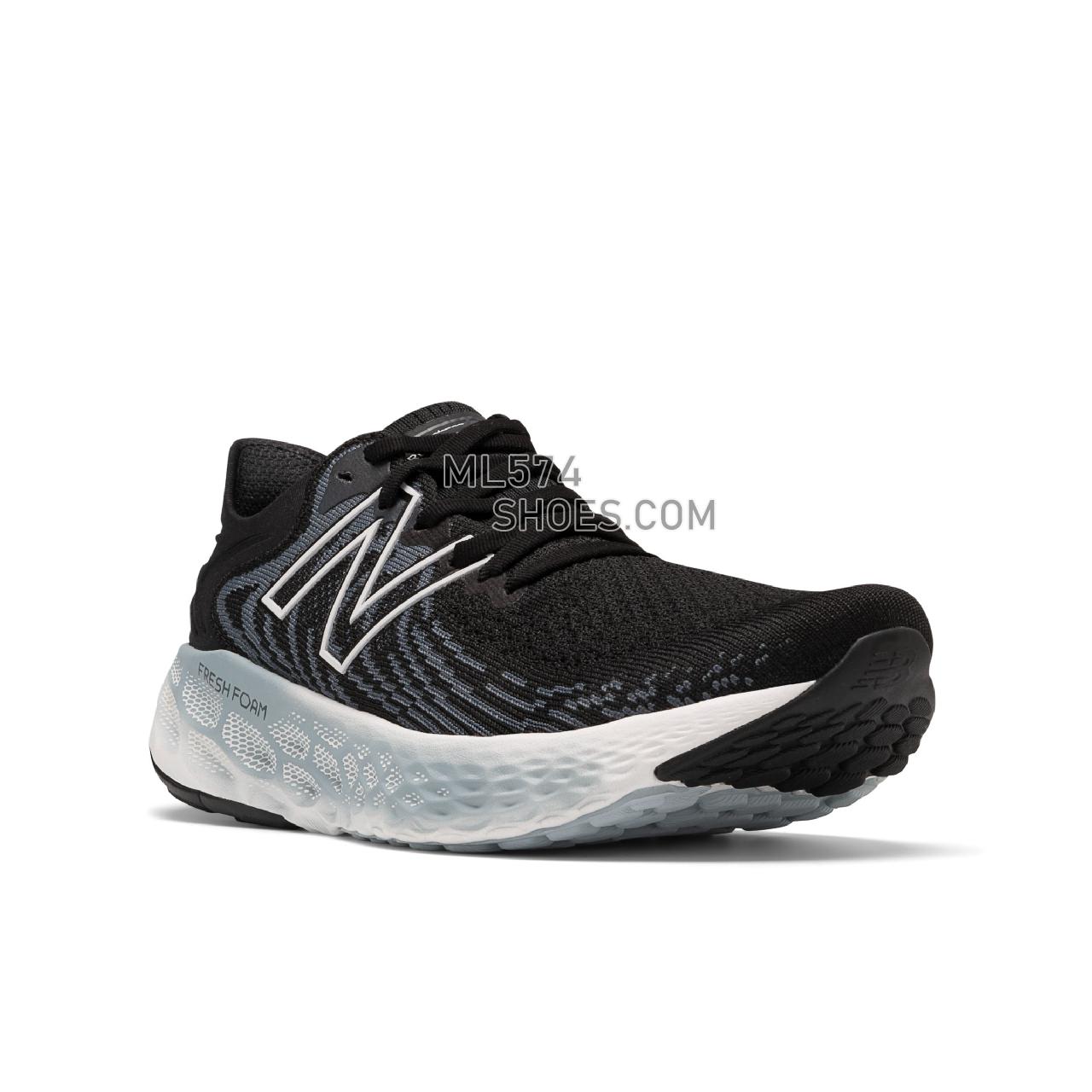 New Balance Fresh Foam 1080v11 - Women's Neutral Running - Black with Thunder - W1080B11