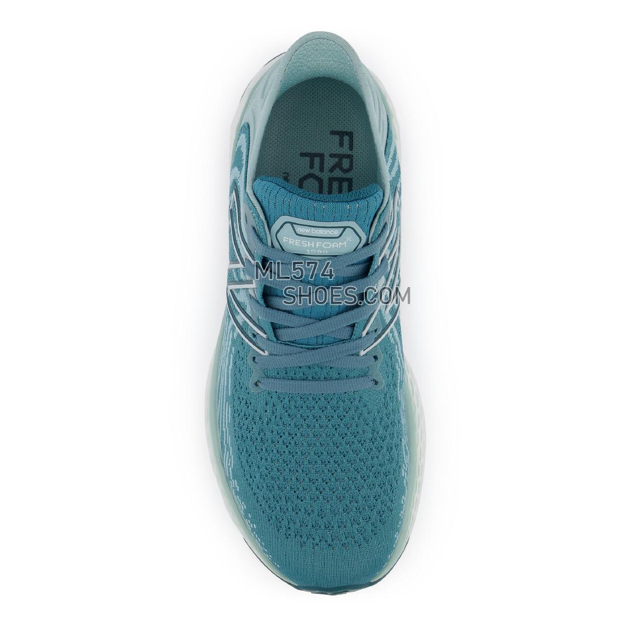 New Balance Fresh Foam 1080v11 - Women's Neutral Running - Deep Sea with Storm Blue - W1080H11