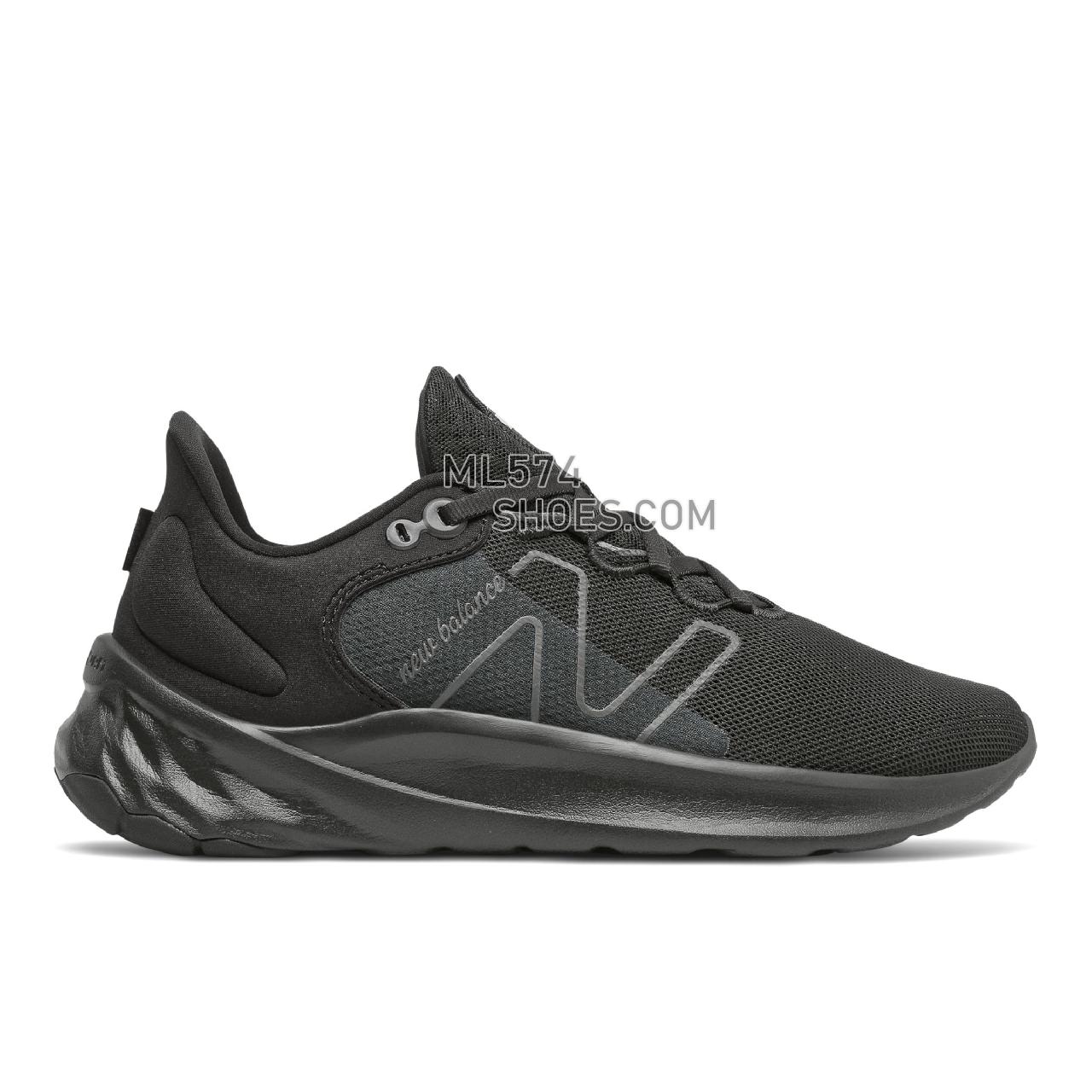 New Balance Fresh Foam Roav v2 - Women's Neutral Running - Black with Magnet - WROAVSK2