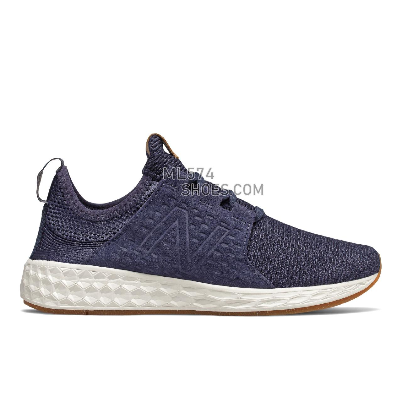 New Balance Fresh Foam Cruzv1 Reissue - Women's Neutral Running - Dark Cyclone with Vintage Indigo and Sea Salt - WCRZRRN