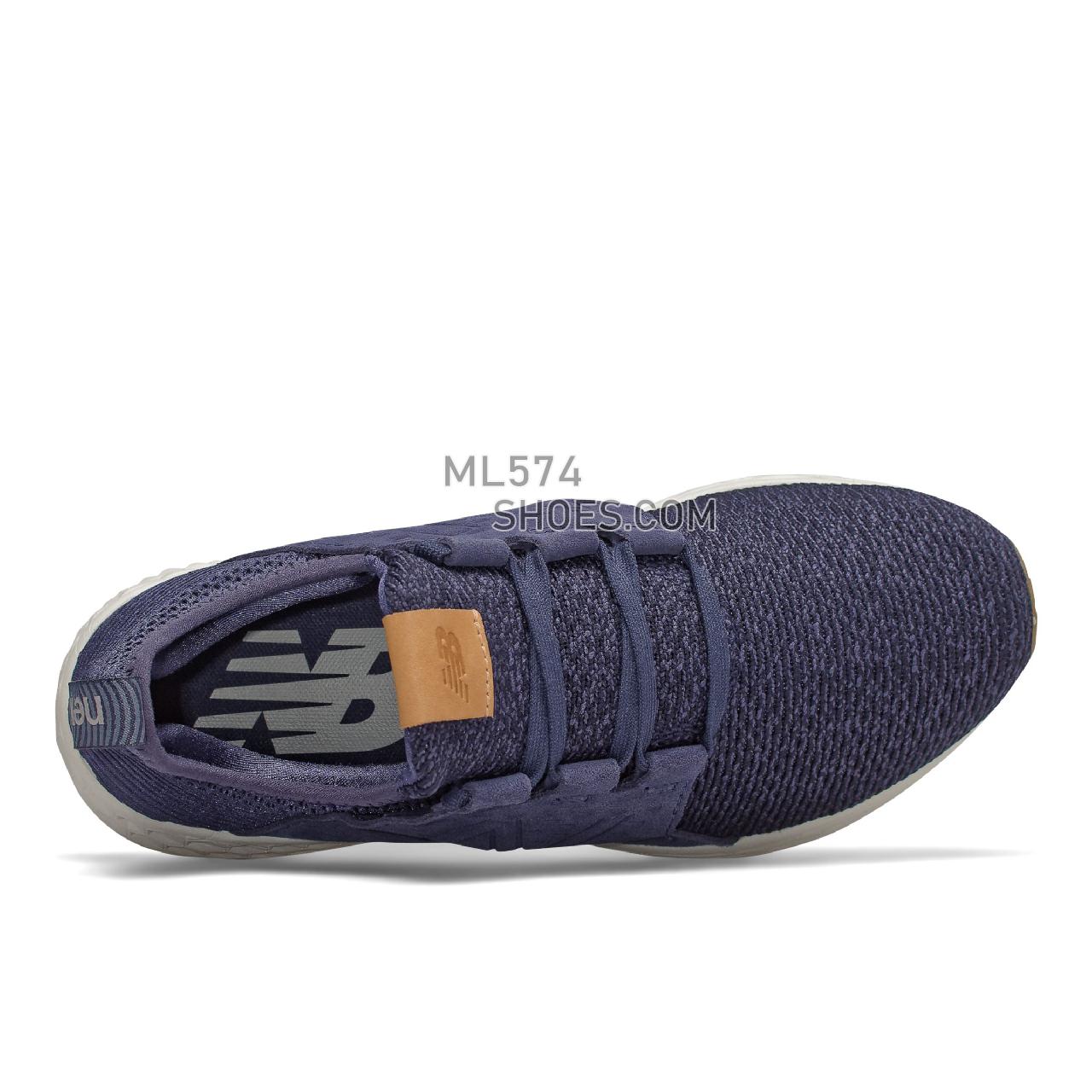 New Balance Fresh Foam Cruzv1 Reissue - Women's Neutral Running - Dark Cyclone with Vintage Indigo and Sea Salt - WCRZRRN