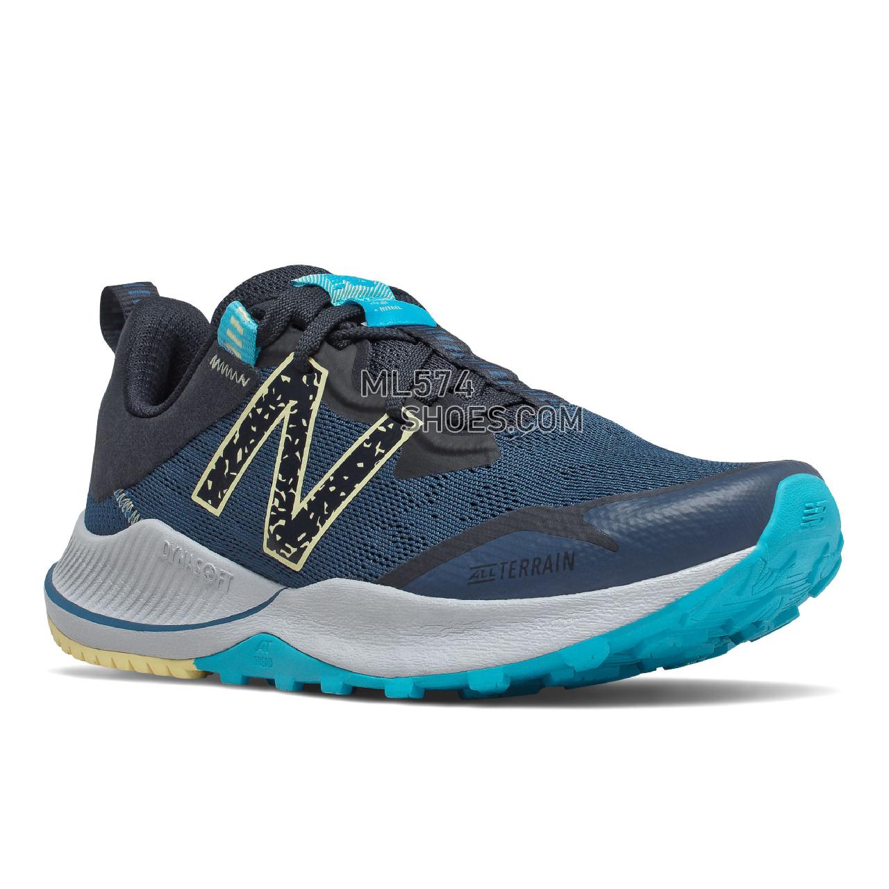 New Balance DynaSoft Nitrel v4 - Women's Neutral Running - Rogue wave with black and lemon haze - WTNTRCB4