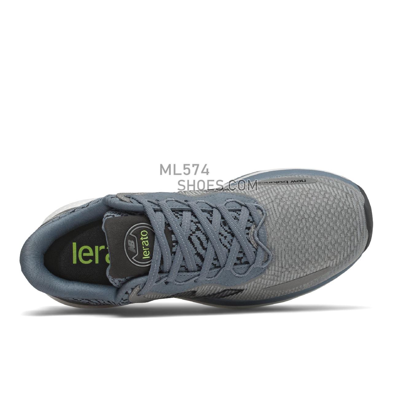New Balance Lerato - Women's Neutral Running - Grey with Bleached Lime Glo - WLERAGG