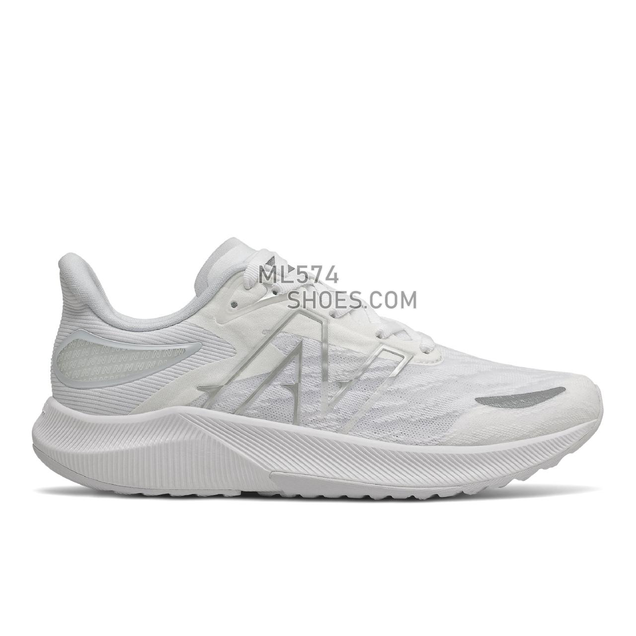New Balance FuelCell Propel v3 - Women's Neutral Running - White with Arctic Fox - WFCPRLW3