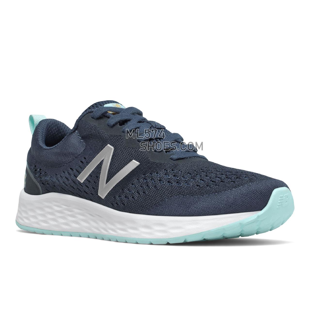 New Balance Fresh Foam Arishi v3 - Women's Neutral Running - Navy with Silver - WARISCN3