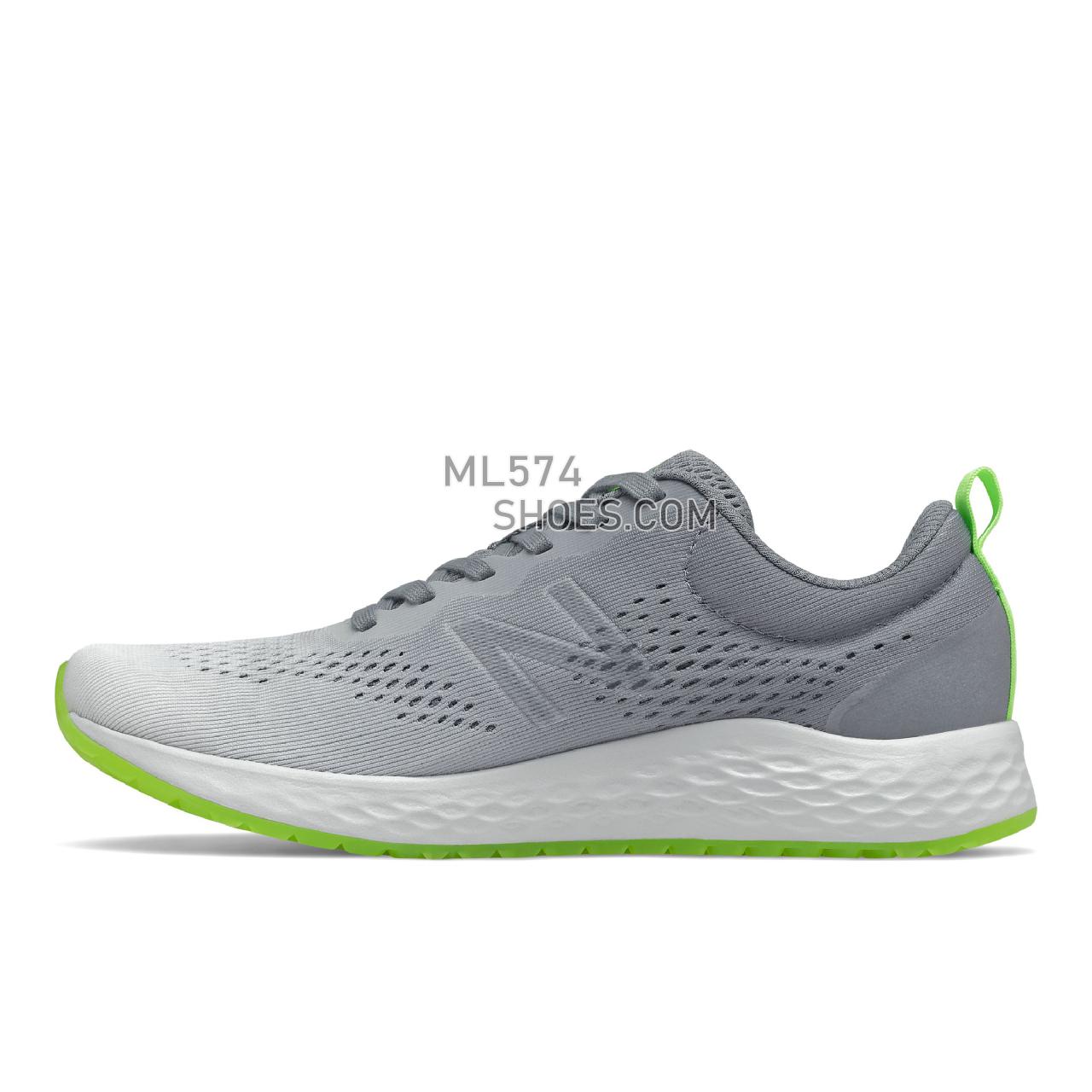 New Balance Fresh Foam Arishi v3 - Women's Neutral Running - White with Grey - WARISTC3