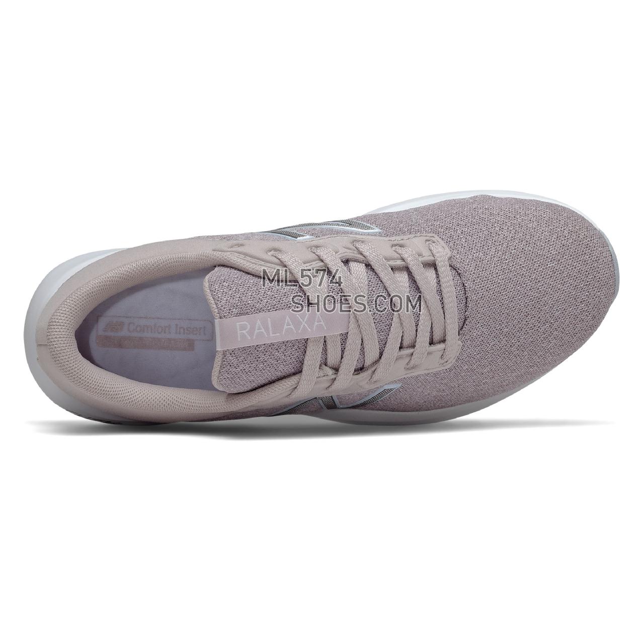 New Balance Ralaxa v2 - Women's Neutral Running - Logwood with Uv Glo and Silver Metallic - WRLXLP2